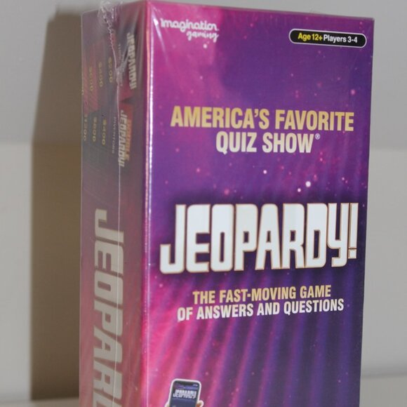 Jeopardy Game Imagination Gaming America’s Favorite Quite Show Gamestar App&Play - Picture 1 of 3